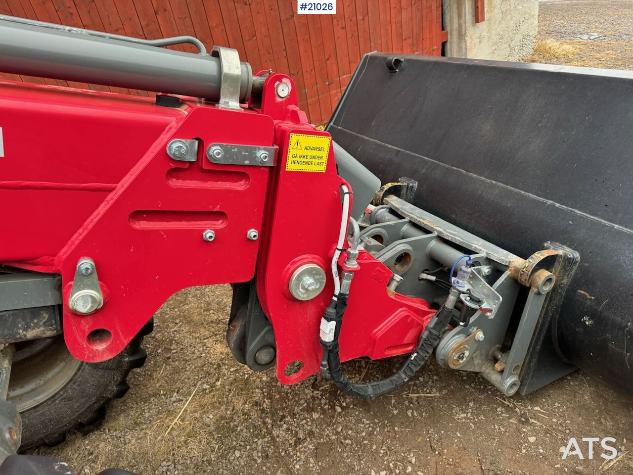 Телескопический фронтальный погрузчик Weidemann 5080T: фото 15