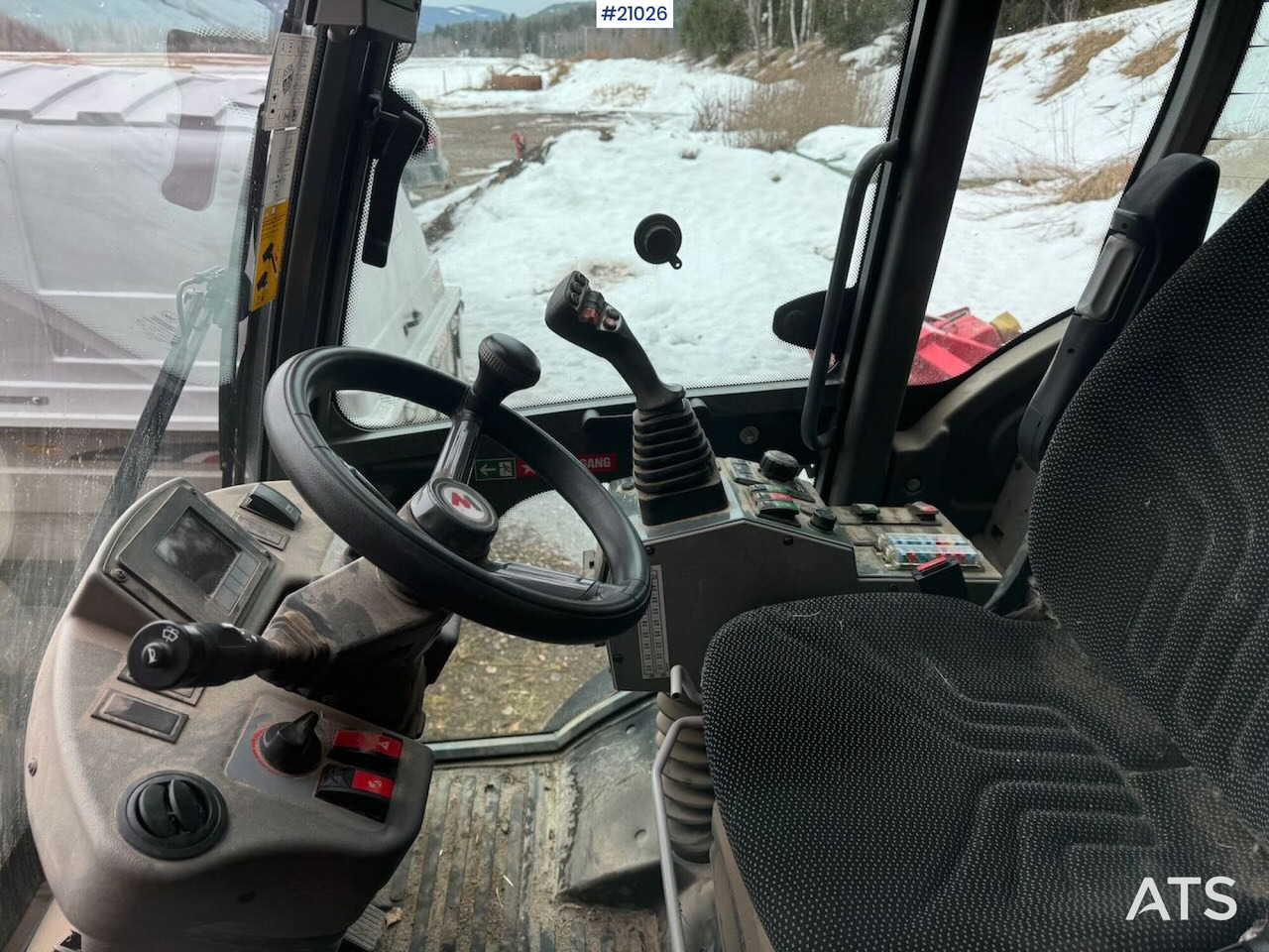 Телескопический фронтальный погрузчик Weidemann 5080T: фото 28