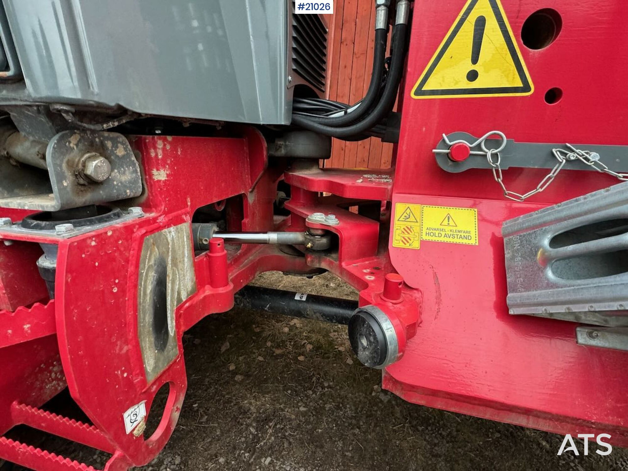 Телескопический фронтальный погрузчик Weidemann 5080T: фото 20