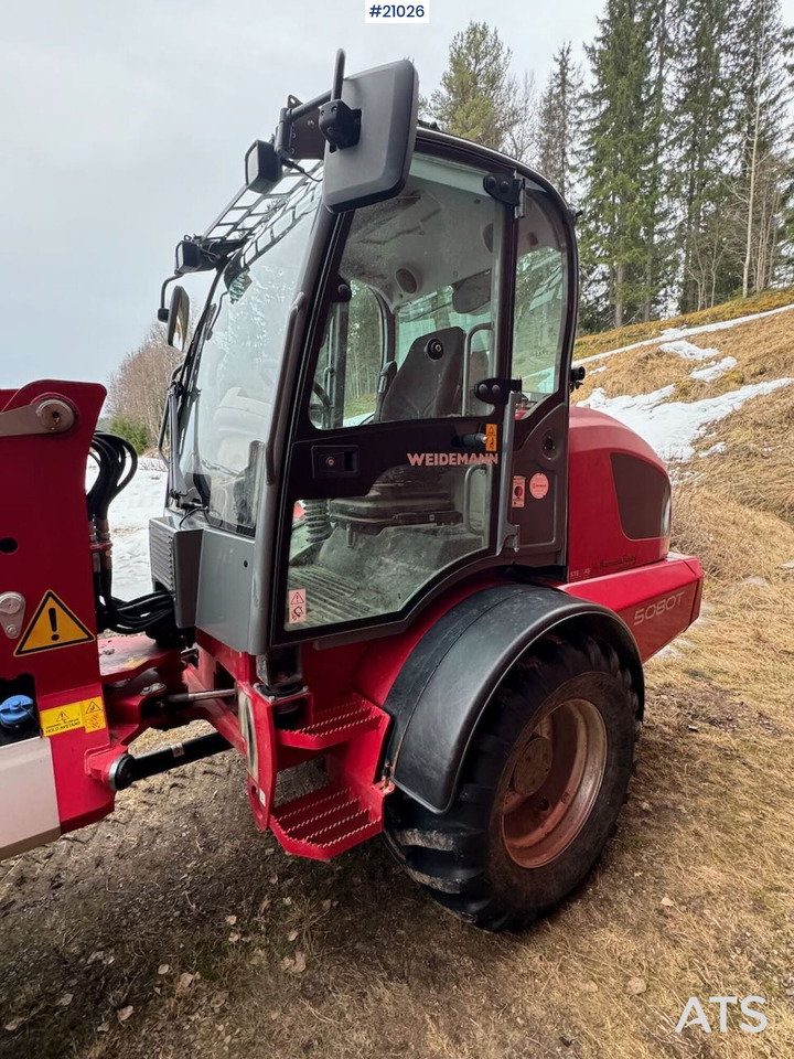 Телескопический фронтальный погрузчик Weidemann 5080T: фото 11