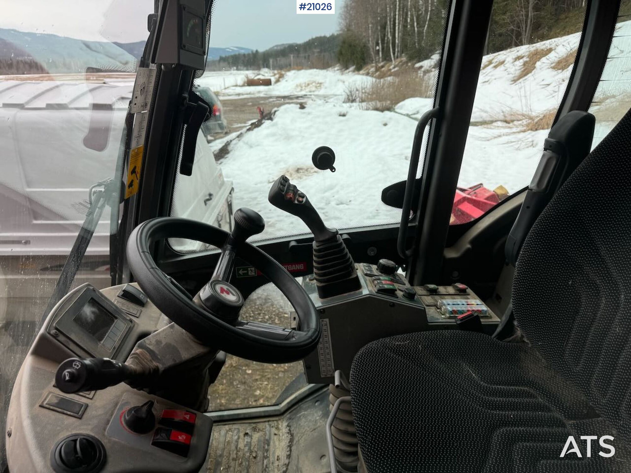 Телескопический фронтальный погрузчик Weidemann 5080T: фото 25