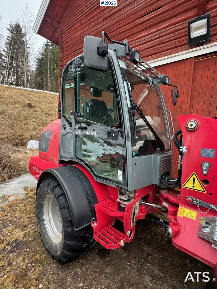 Телескопический фронтальный погрузчик Weidemann 5080T: фото 12