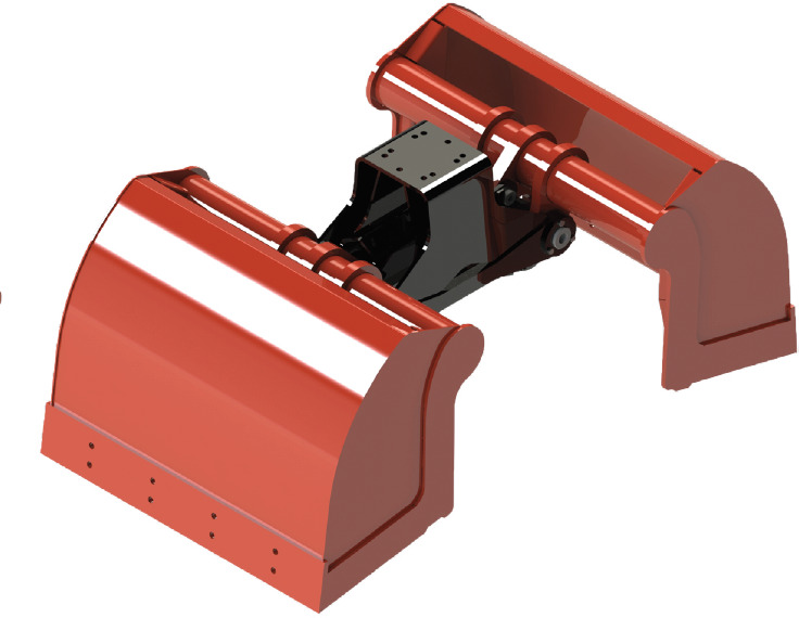 Clamshell bucket with sidewalls BV-L 400 - Грейферный ковш для Кранов-манипуляторов: фото 1 Clamshell bucket with sidewalls BV-L 400 - Грейферный ковш для Кранов-манипуляторов: фото 1