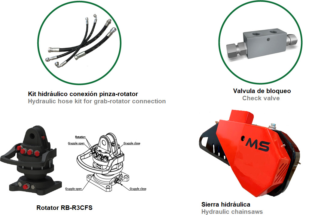 LOG GRAB PF-L .22 - Грейфер для Кранов-манипуляторов: фото 3 LOG GRAB PF-L .22 - Грейфер для Кранов-манипуляторов: фото 3