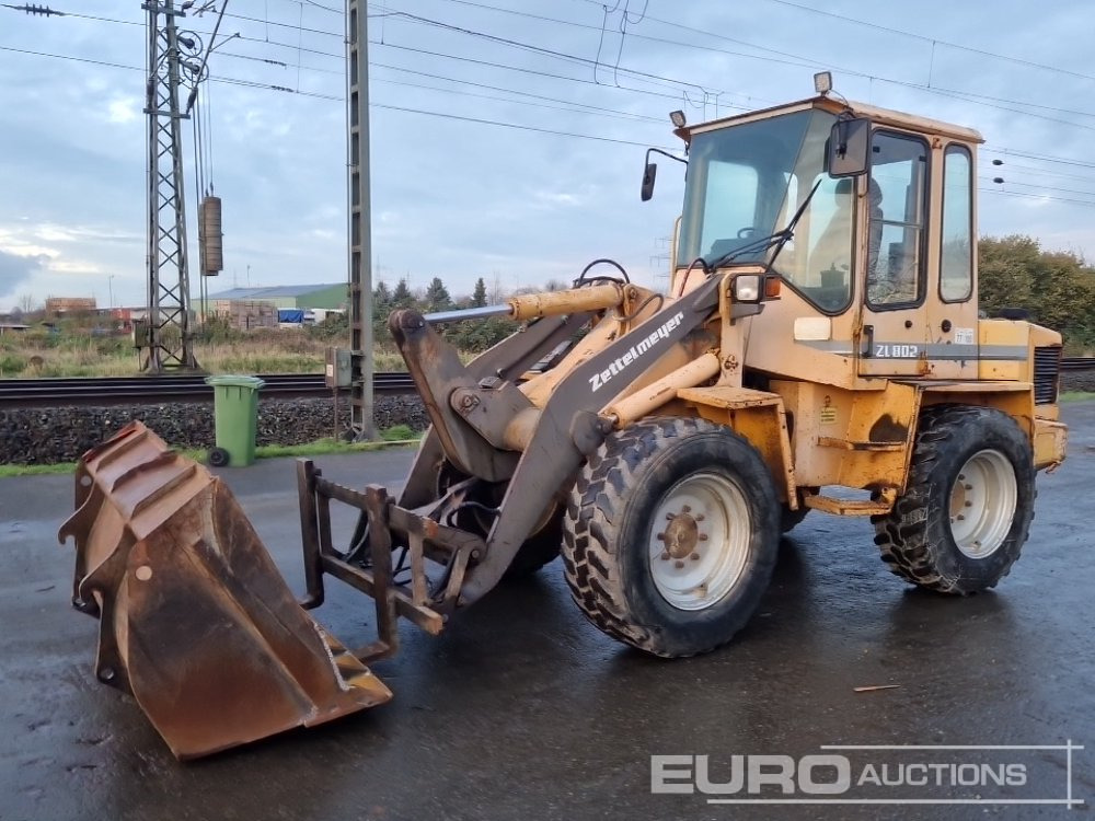 1994 Zettelmeyer ZL802 - Колёсный погрузчик: фото 1 1994 Zettelmeyer ZL802 - Колёсный погрузчик: фото 1
