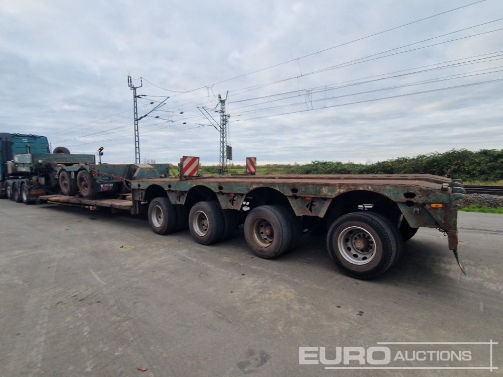 2002 Faymonville 4 Axle Low Loader Trailer, Twin Axle Extension (German Reg. Docs. Available) - Низкорамный полуприцеп: фото 2 2002 Faymonville 4 Axle Low Loader Trailer, Twin Axle Extension (German Reg. Docs. Available) - Низкорамный полуприцеп: фото 2