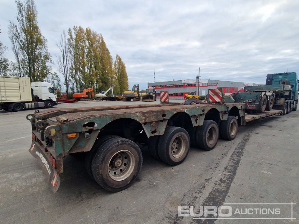 2002 Faymonville 4 Axle Low Loader Trailer, Twin Axle Extension (German Reg. Docs. Available) - Низкорамный полуприцеп: фото 4 2002 Faymonville 4 Axle Low Loader Trailer, Twin Axle Extension (German Reg. Docs. Available) - Низкорамный полуприцеп: фото 4