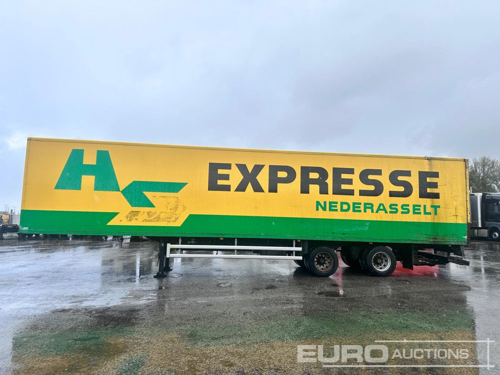 2002 Floor Box Trailer, 2 Axle, Rolldoor, Taillift (Dutch Reg. Docs) - Строительное оборудование: фото 4 2002 Floor Box Trailer, 2 Axle, Rolldoor, Taillift (Dutch Reg. Docs) - Строительное оборудование: фото 4