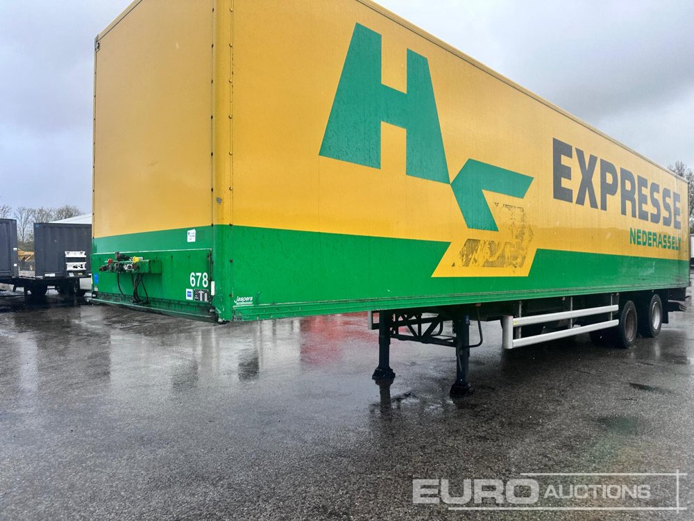 2002 Floor Box Trailer, 2 Axle, Rolldoor, Taillift (Dutch Reg. Docs) - Строительное оборудование: фото 3 2002 Floor Box Trailer, 2 Axle, Rolldoor, Taillift (Dutch Reg. Docs) - Строительное оборудование: фото 3