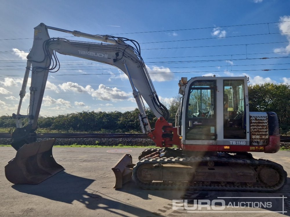 2006 Takeuchi TB1140 - Гусеничный экскаватор: фото 2 2006 Takeuchi TB1140 - Гусеничный экскаватор: фото 2