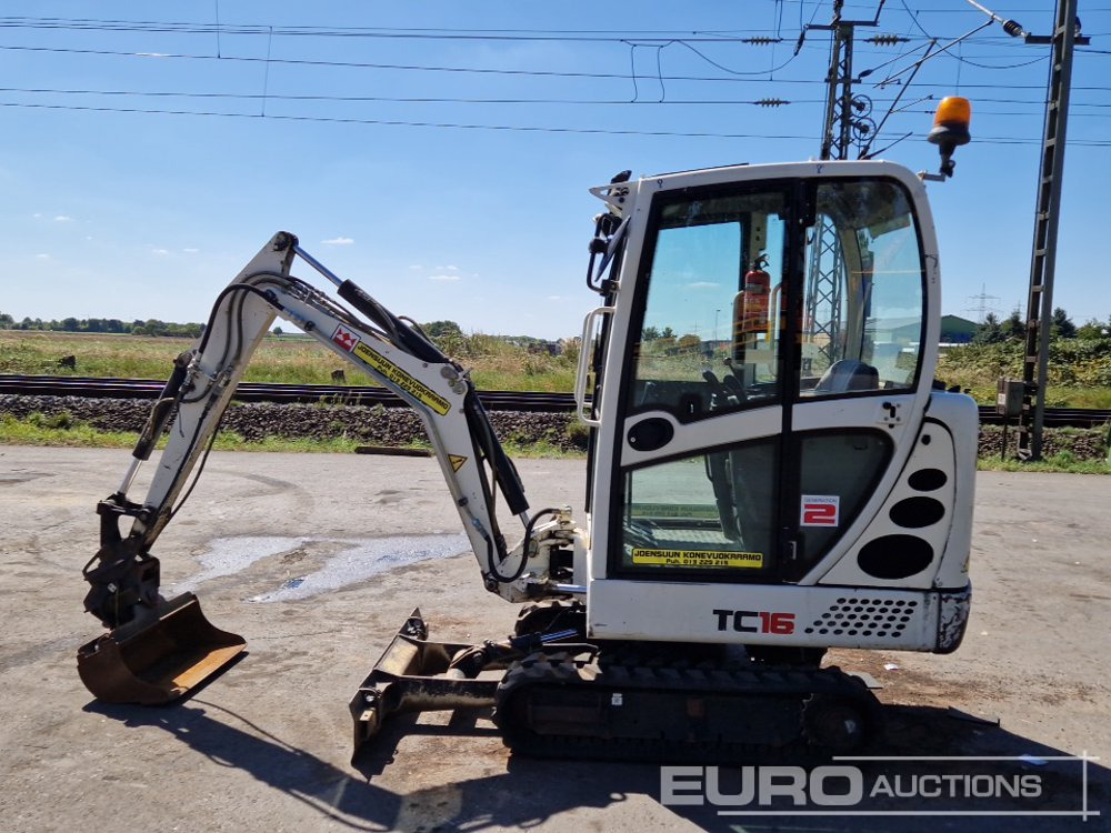 2010 Terex TC16 - Мини-экскаватор: фото 2 2010 Terex TC16 - Мини-экскаватор: фото 2