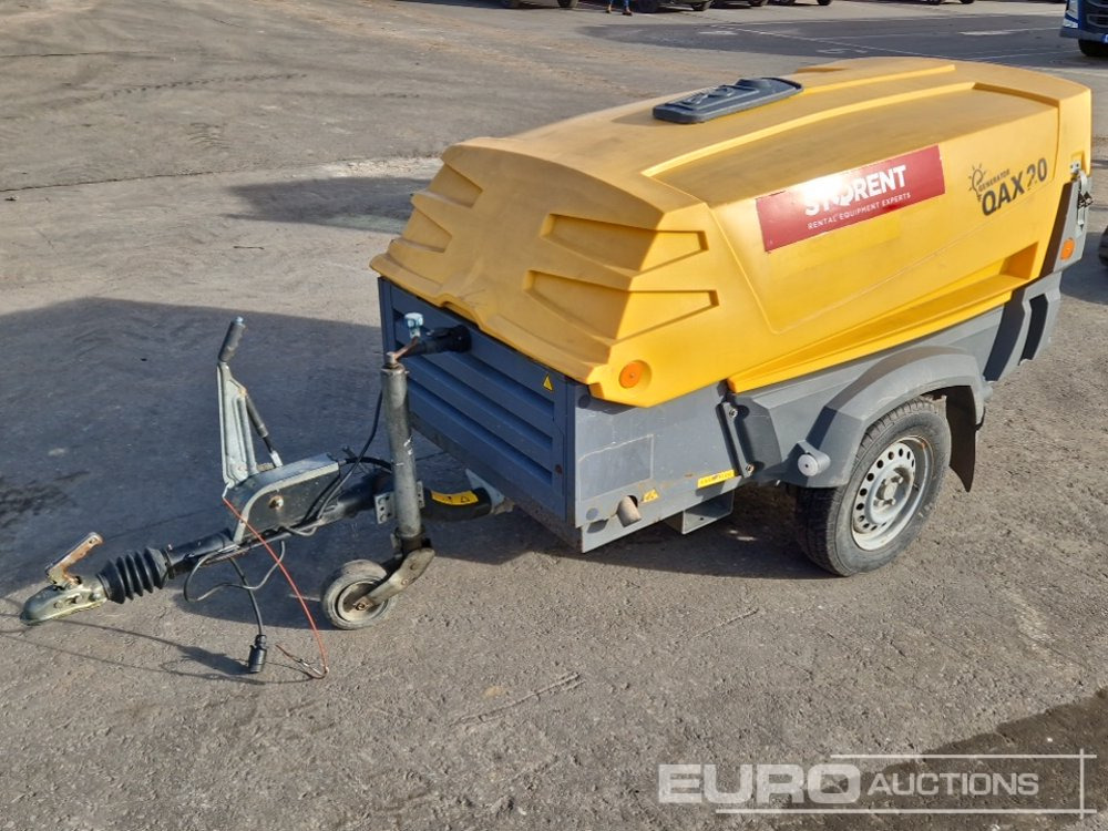 2015 Atlas Copco QAX 20 - Электрогенератор: фото 1 2015 Atlas Copco QAX 20 - Электрогенератор: фото 1