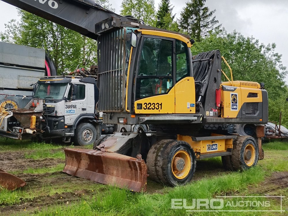 2015 Volvo EW210D - Колёсный экскаватор: фото 1 2015 Volvo EW210D - Колёсный экскаватор: фото 1