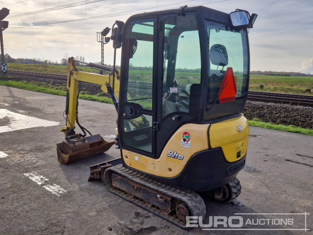 2016 Yanmar SV18 - Мини-экскаватор: фото 3 2016 Yanmar SV18 - Мини-экскаватор: фото 3