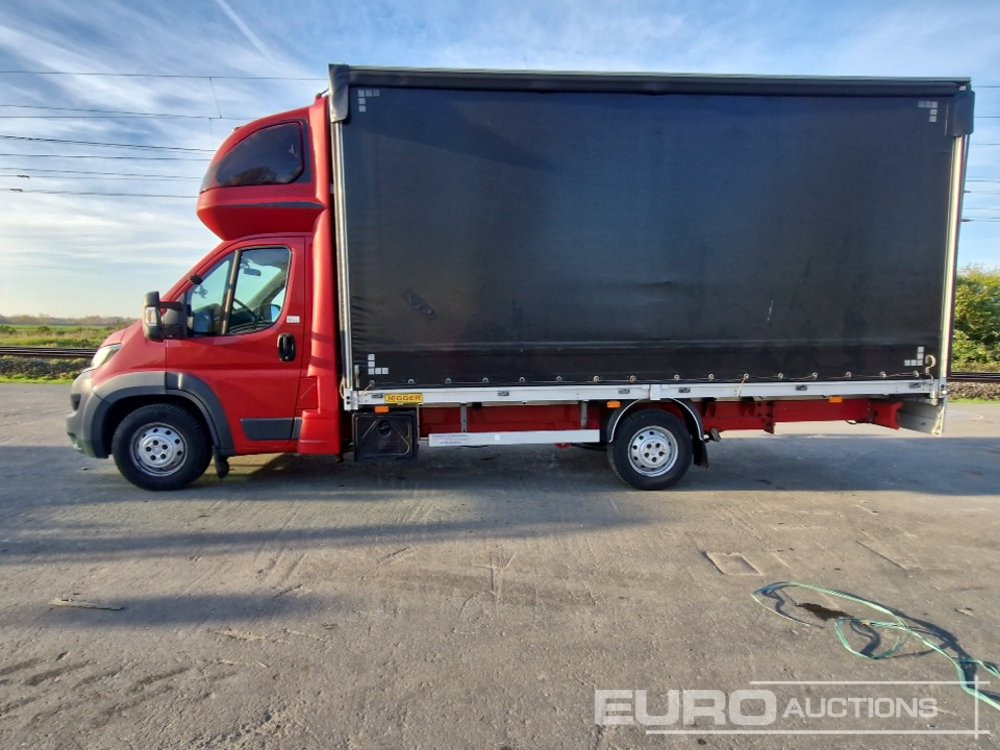 2017 Peugot Boxer, Electric Windows, A/C, Curtain Sider, JEGGER Boxes (New Engine (63000 km)) - Тентованный фургон: фото 2 2017 Peugot Boxer, Electric Windows, A/C, Curtain Sider, JEGGER Boxes (New Engine (63000 km)) - Тентованный фургон: фото 2