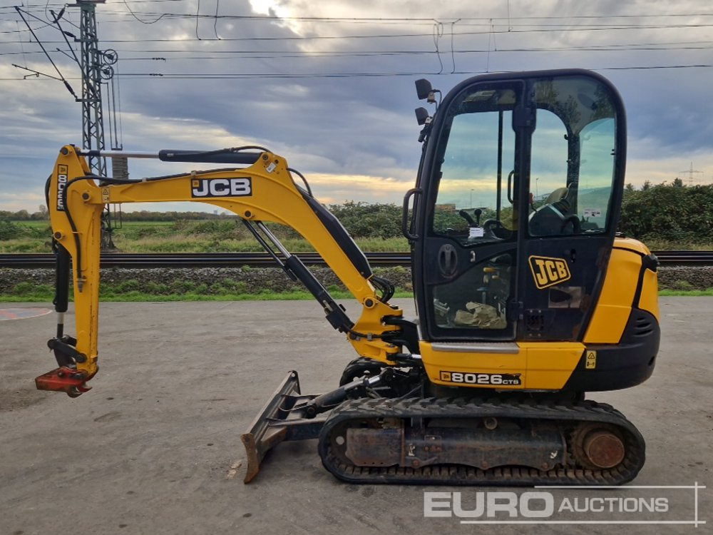 2018 JCB 8026 CTS - Мини-экскаватор: фото 2 2018 JCB 8026 CTS - Мини-экскаватор: фото 2