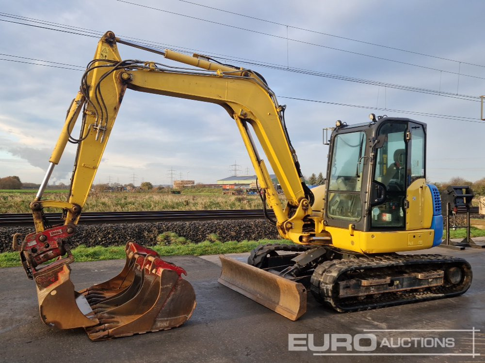 2018 Komatsu PC80MR-5 - Мини-экскаватор: фото 1 2018 Komatsu PC80MR-5 - Мини-экскаватор: фото 1