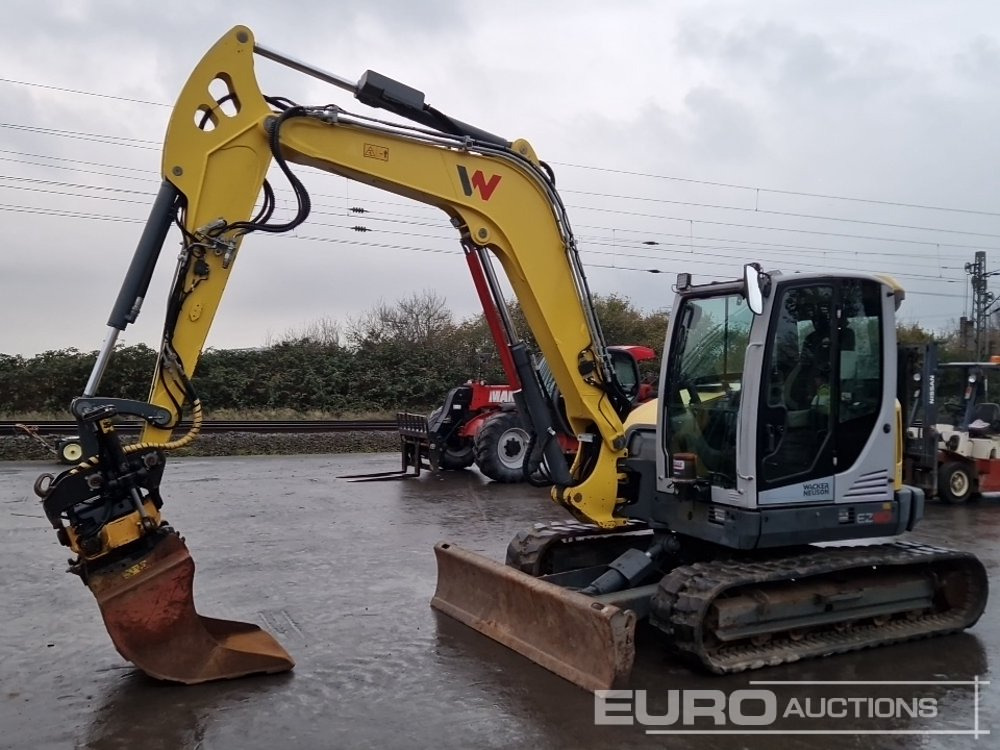 2018 Wacker Neuson EZ80 - Мини-экскаватор: фото 1 2018 Wacker Neuson EZ80 - Мини-экскаватор: фото 1