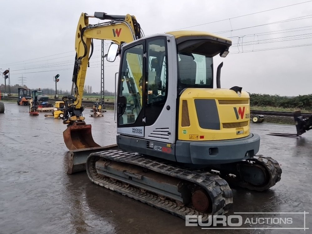 2018 Wacker Neuson EZ80 - Мини-экскаватор: фото 3 2018 Wacker Neuson EZ80 - Мини-экскаватор: фото 3