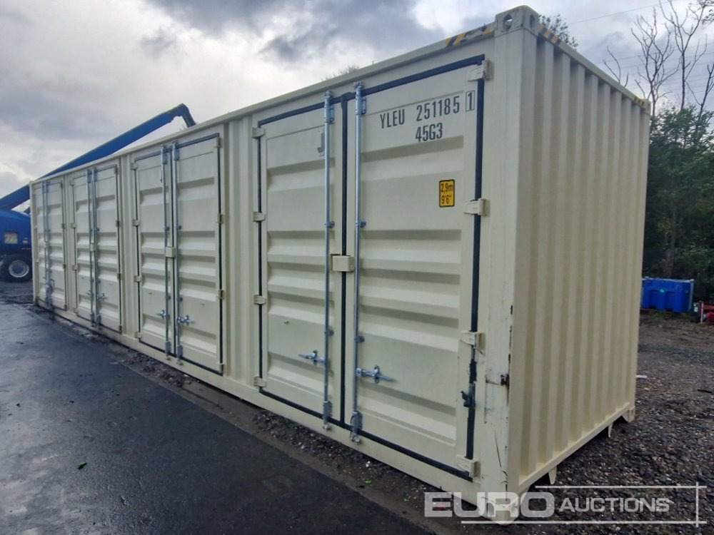2025 40' HQ Container, One Side 4 Doors, One End Door, Lock Box - Морской контейнер: фото 2 2025 40' HQ Container, One Side 4 Doors, One End Door, Lock Box - Морской контейнер: фото 2