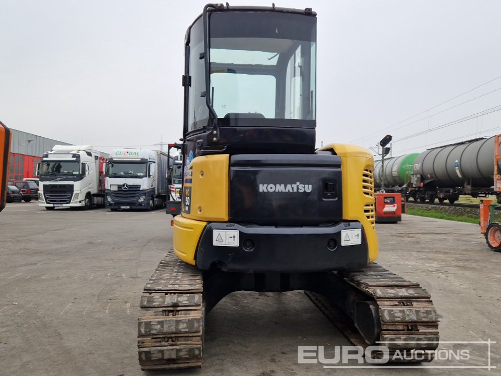 Komatsu PC50 MR-2 - Мини-экскаватор: фото 4 Komatsu PC50 MR-2 - Мини-экскаватор: фото 4