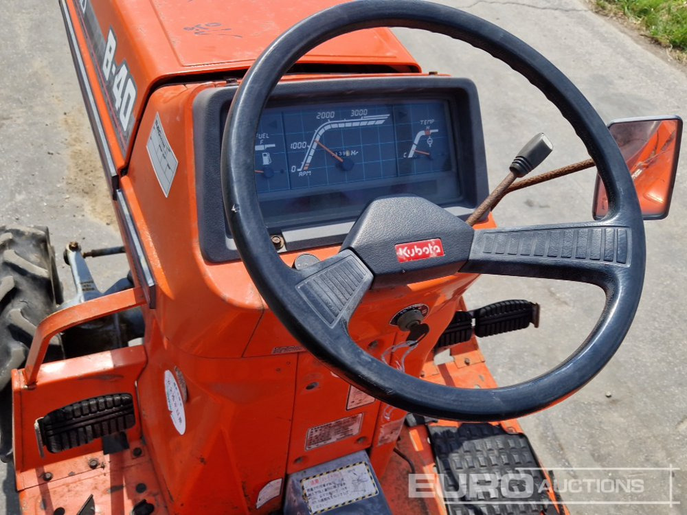 Минитрактор Kubota B40: фото 24