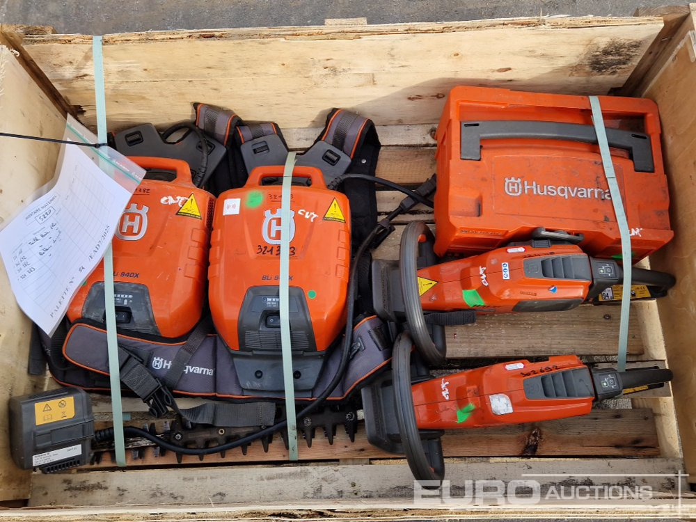 Pallet of Husqvarna Garden Equipment, Hedge Trimmer - Строительное оборудование: фото 5 Pallet of Husqvarna Garden Equipment, Hedge Trimmer - Строительное оборудование: фото 5