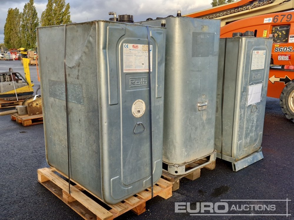 Roth 1,000Ltr. Fuel Tank (3 of) - Резервуар для хранения: фото 1 Roth 1,000Ltr. Fuel Tank (3 of) - Резервуар для хранения: фото 1