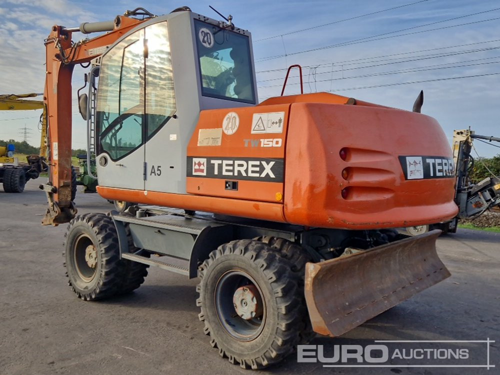 Terex TW150 - Колёсный экскаватор: фото 3 Terex TW150 - Колёсный экскаватор: фото 3