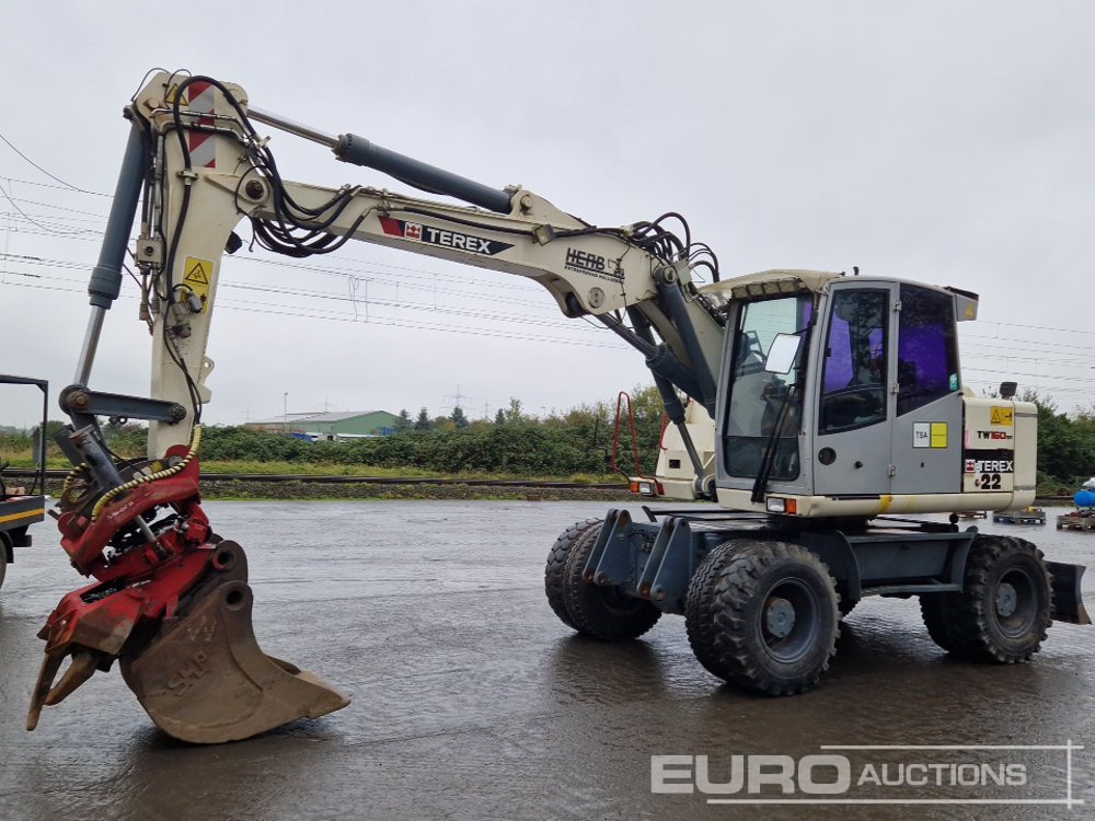 Terex TW160SR - Колёсный экскаватор: фото 1 Terex TW160SR - Колёсный экскаватор: фото 1