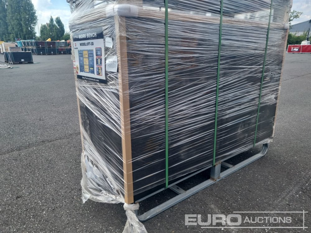 Unused 2024 Steelman 5’ Work Bench With 3 Drawers & 2 Cabinets Packed In Plastics. Drawers With Lock & Anti-Slip Inners. Using New 3 Rail Sliding - Оборудование для гаражей/ Мастерских: фото 3 Unused 2024 Steelman 5’ Work Bench With 3 Drawers & 2 Cabinets Packed In Plastics. Drawers With Lock & Anti-Slip Inners. Using New 3 Rail Sliding - Оборудование для гаражей/ Мастерских: фото 3