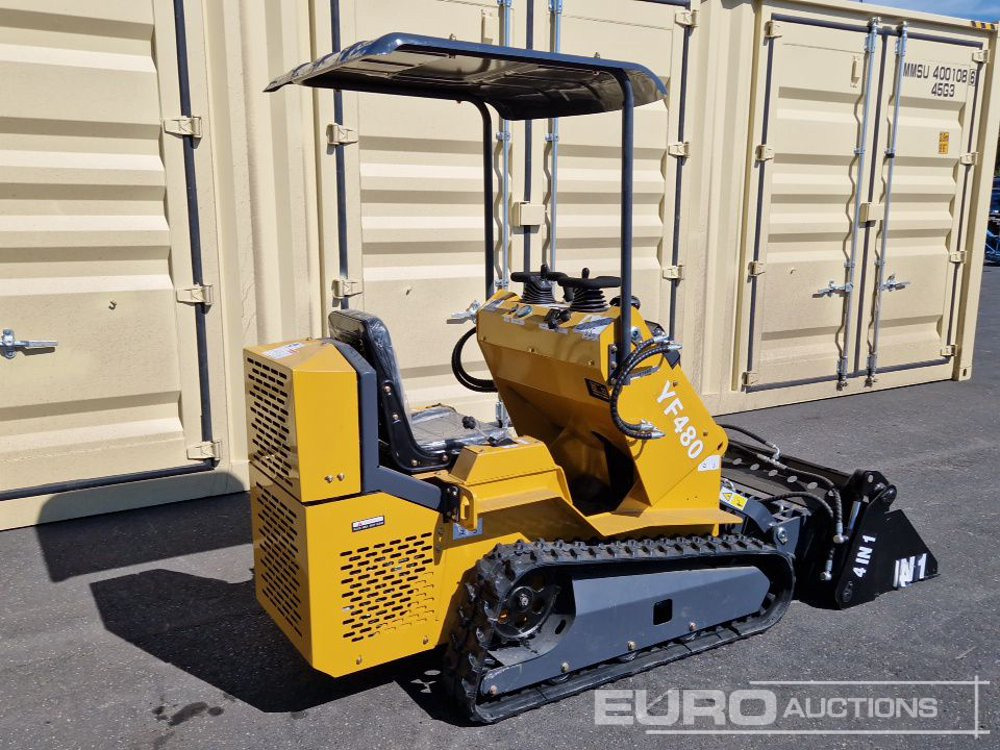 Unused 2025 Infront YF480 - Мини-погрузчик с бортовым поворотом: фото 4 Unused 2025 Infront YF480 - Мини-погрузчик с бортовым поворотом: фото 4