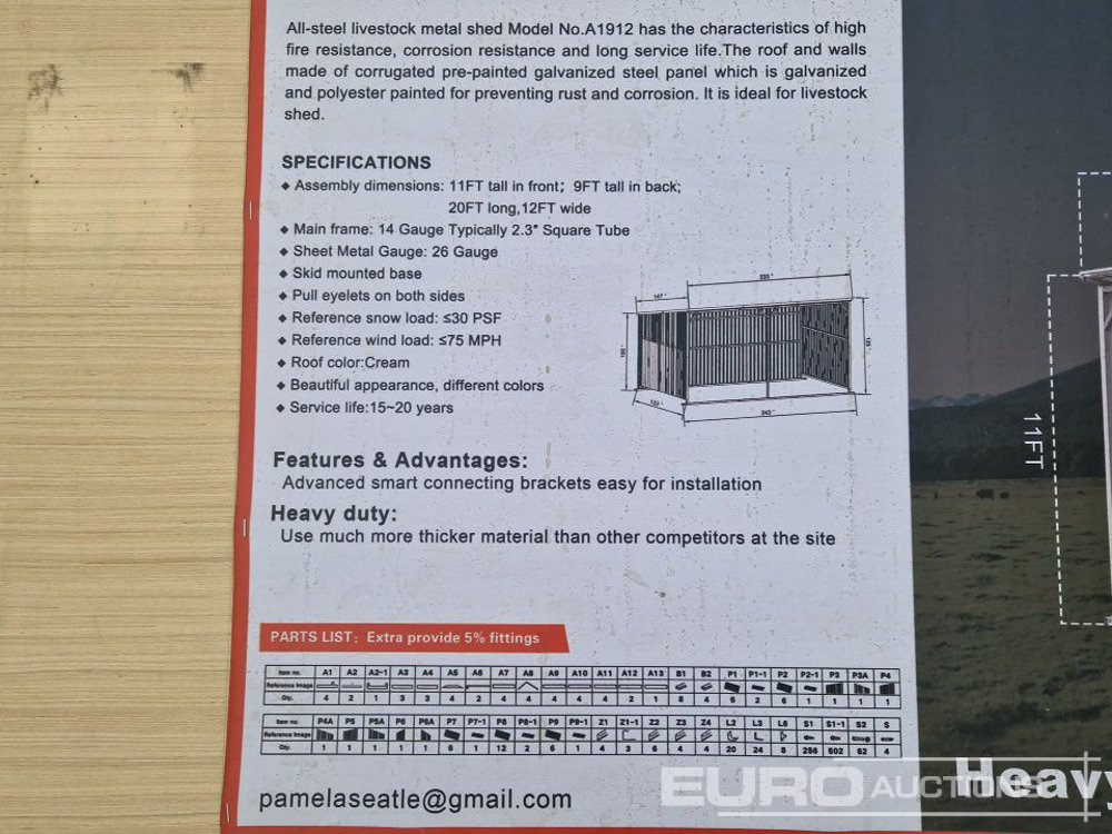 Unused 2025 MTO A1912 - Жилой контейнер: фото 4 Unused 2025 MTO A1912 - Жилой контейнер: фото 4