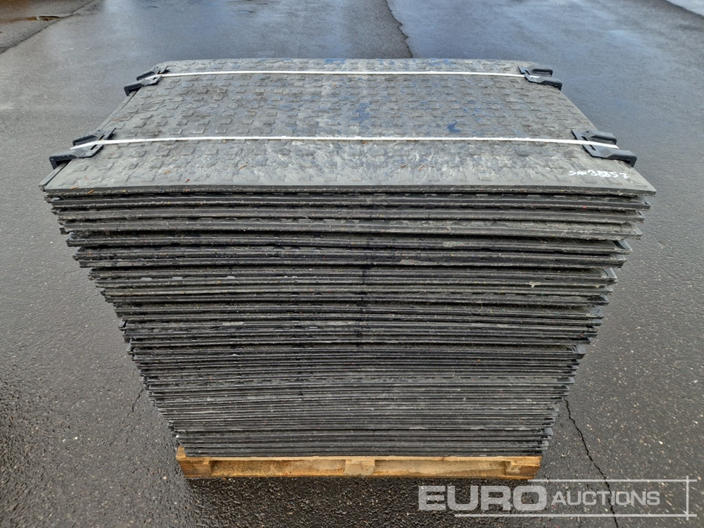 Unused Pallet of Plastic Connectable Road Plates, 1200x800x28mm, 22kg per Plate (35 of) - Строительное оборудование: фото 5 Unused Pallet of Plastic Connectable Road Plates, 1200x800x28mm, 22kg per Plate (35 of) - Строительное оборудование: фото 5