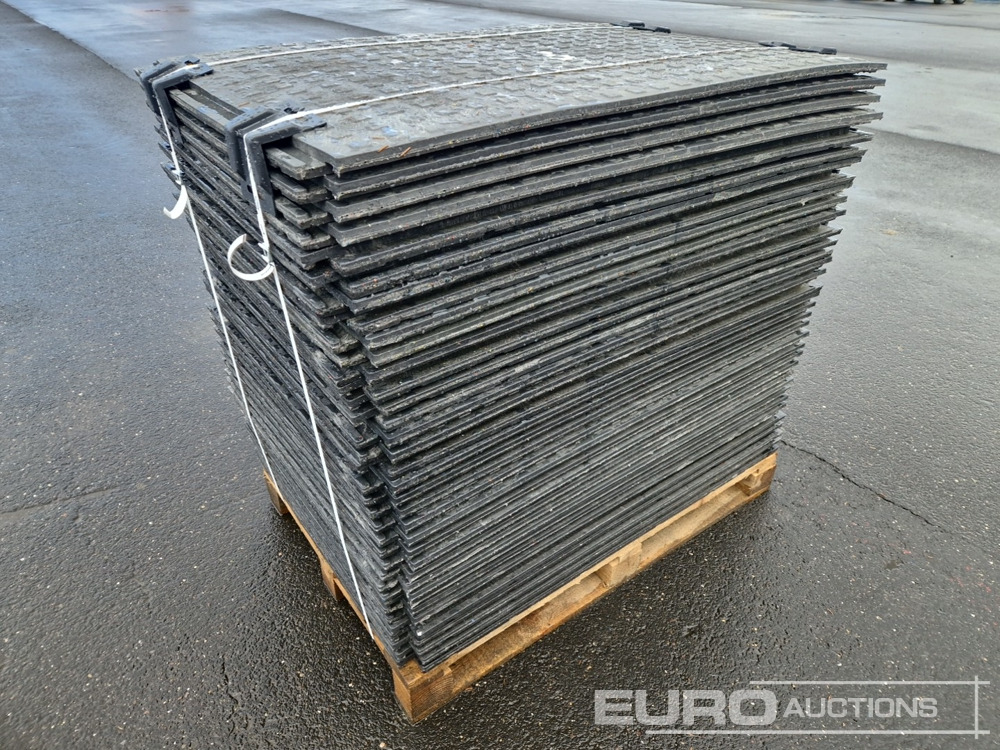 Unused Pallet of Plastic Connectable Road Plates, 1200x800x28mm, 22kg per Plate (35 of) - Строительное оборудование: фото 3 Unused Pallet of Plastic Connectable Road Plates, 1200x800x28mm, 22kg per Plate (35 of) - Строительное оборудование: фото 3