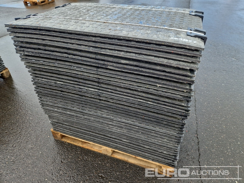 Unused Pallet of Plastic Connectable Road Plates, 1200x800x28mm, 22kg per Plate (35 of) - Строительное оборудование: фото 4 Unused Pallet of Plastic Connectable Road Plates, 1200x800x28mm, 22kg per Plate (35 of) - Строительное оборудование: фото 4