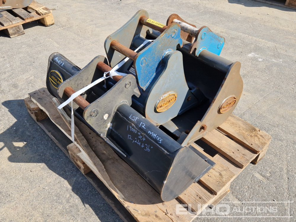 Unused Strickland 3B", 24", 12" Digging Buckets, MH03 to suit 1 Ton Excavator (3 of) - Ковш: фото 3 Unused Strickland 3B", 24", 12" Digging Buckets, MH03 to suit 1 Ton Excavator (3 of) - Ковш: фото 3