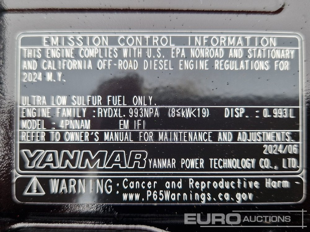 Двигатель Unused Yanmar 3TNV74F-SNNS: фото 10 Двигатель Unused Yanmar 3TNV74F-SNNS: фото 10