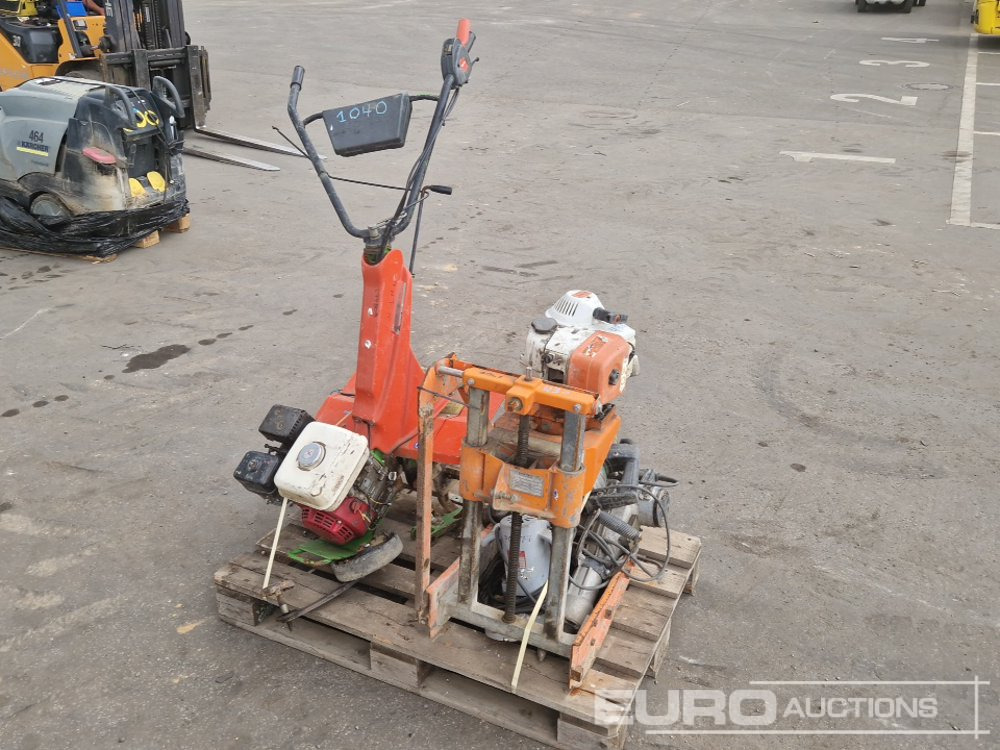 Walk Behind Tiller, Core Drill, Sander - Строительное оборудование: фото 1 Walk Behind Tiller, Core Drill, Sander - Строительное оборудование: фото 1