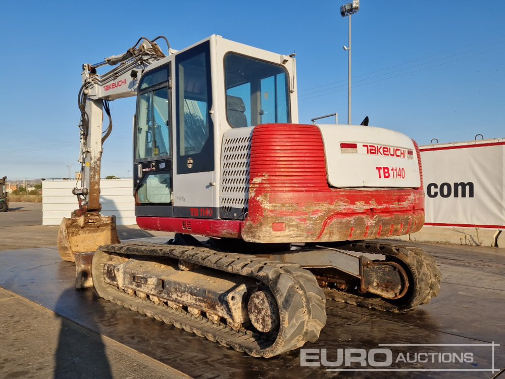 2007 Takeuchi TB1140 - Гусеничный экскаватор: фото 3 2007 Takeuchi TB1140 - Гусеничный экскаватор: фото 3