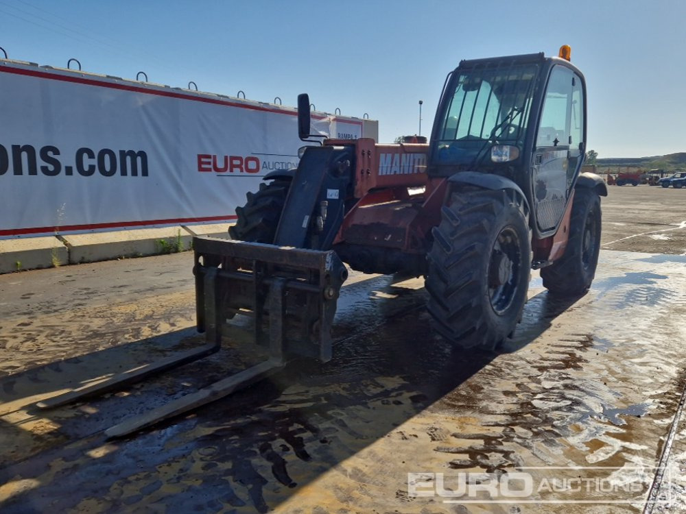 2012 Manitou MT732 - Телескопический погрузчик: фото 1 2012 Manitou MT732 - Телескопический погрузчик: фото 1