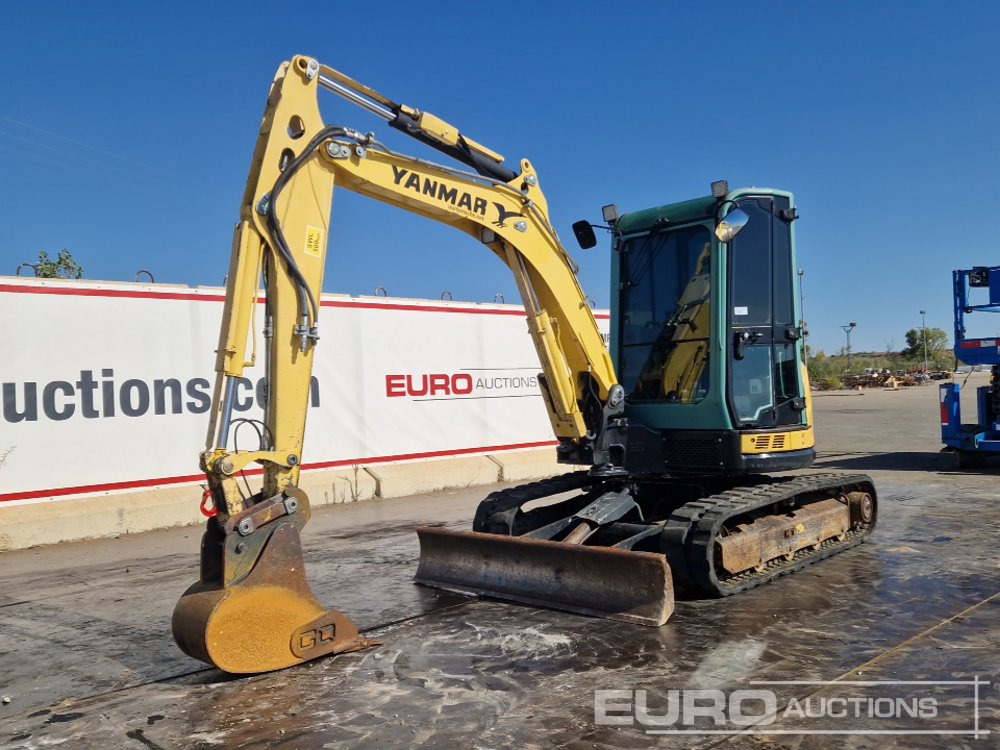 2015 Yanmar ViO50-U - Мини-экскаватор: фото 1 2015 Yanmar ViO50-U - Мини-экскаватор: фото 1