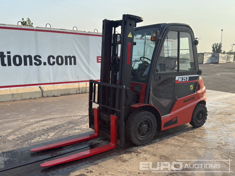 2017 Manitou MI25D - Вилочный погрузчик: фото 1 2017 Manitou MI25D - Вилочный погрузчик: фото 1