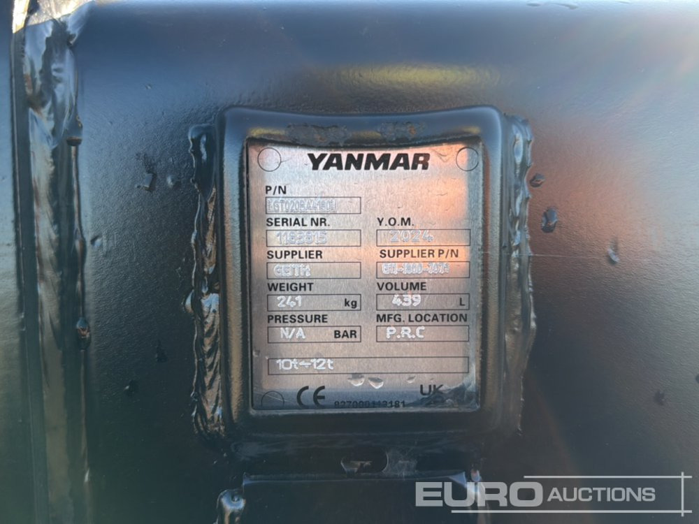 2024 Yanmar LGT020BA4180U - Ковш: фото 5 2024 Yanmar LGT020BA4180U - Ковш: фото 5
