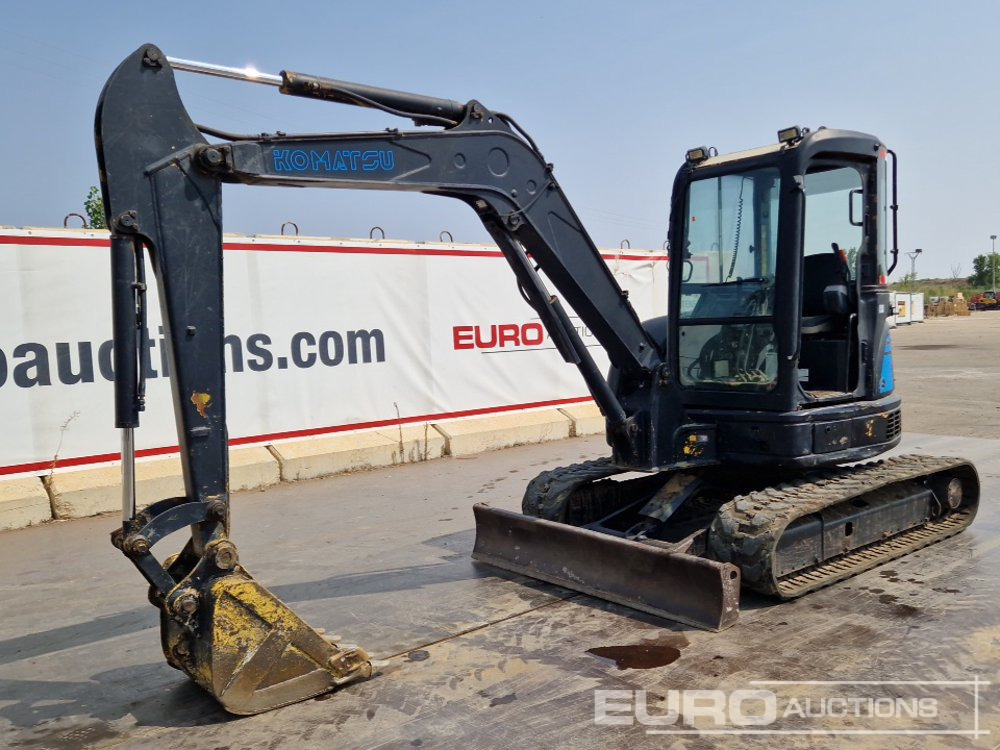 Komatsu PC55MR-2 - Мини-экскаватор: фото 1 Komatsu PC55MR-2 - Мини-экскаватор: фото 1