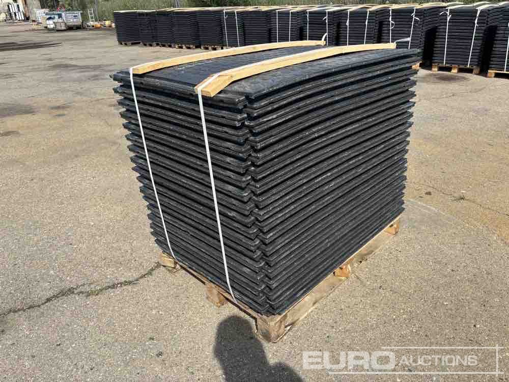 Pallet of Plastic Connectable Road Plates, 1200x800x28mm, 22kg per Plate (35 of) - Строительное оборудование: фото 4 Pallet of Plastic Connectable Road Plates, 1200x800x28mm, 22kg per Plate (35 of) - Строительное оборудование: фото 4
