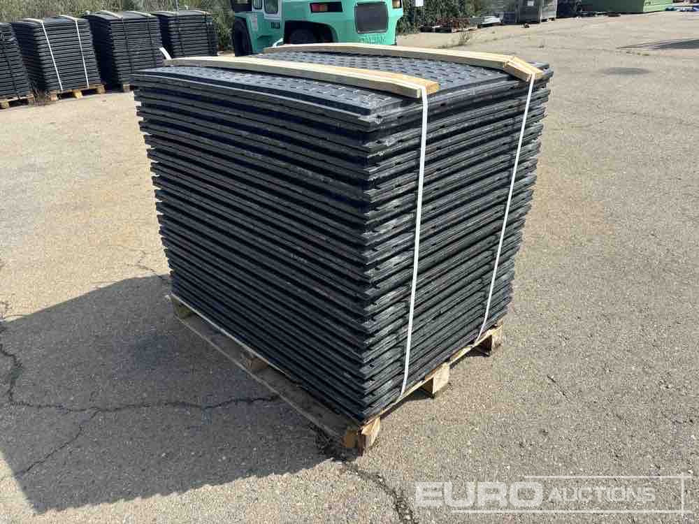 Pallet of Plastic Connectable Road Plates, 1200x800x28mm, 22kg per Plate (35 of) - Строительное оборудование: фото 5 Pallet of Plastic Connectable Road Plates, 1200x800x28mm, 22kg per Plate (35 of) - Строительное оборудование: фото 5