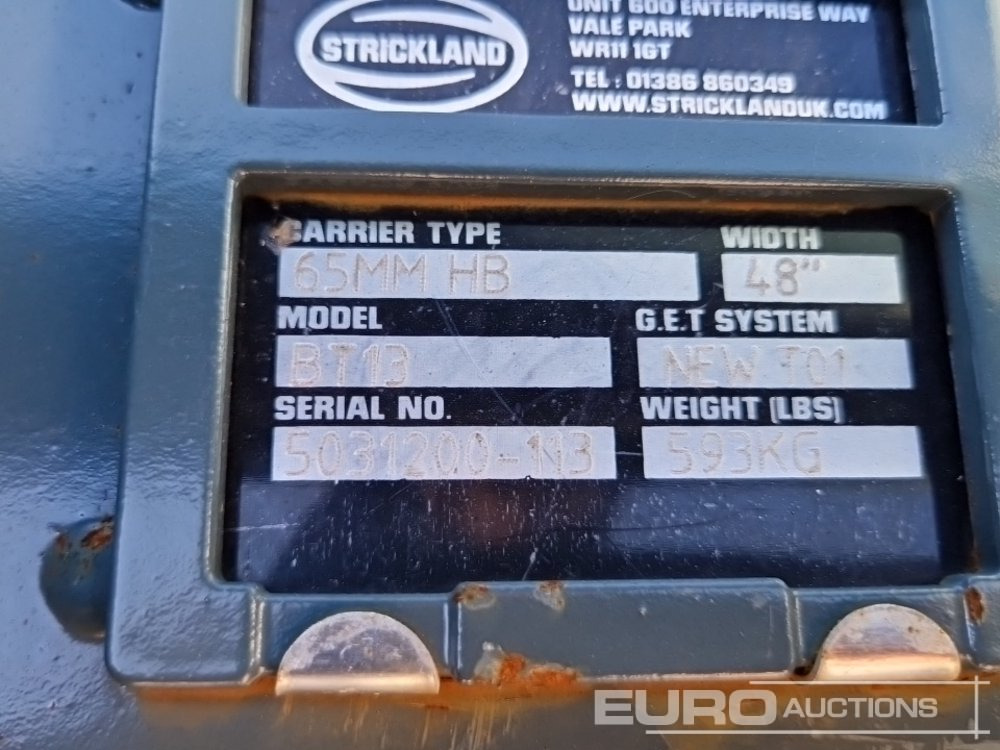 Strickland BT13 - Ковш: фото 5 Strickland BT13 - Ковш: фото 5