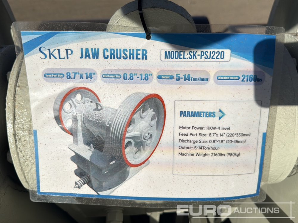 Unused 2025 SKLP SK-PSJ220 - Дробилка: фото 5 Unused 2025 SKLP SK-PSJ220 - Дробилка: фото 5