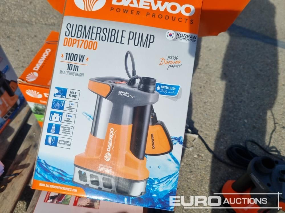 Насос для воды Unused Daewoo DDP17000: фото 6